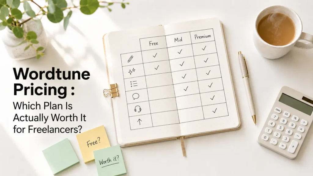 Wordtune Pricing (2026): Which Plan Should Freelancers Actually Pay For?